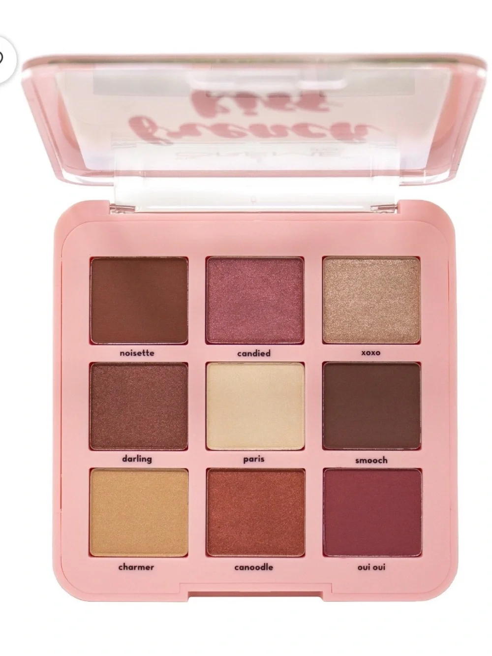 The Creme Shop Neutral & Rose 9-Color Eyeshadow Palette - Soft Pink Case
